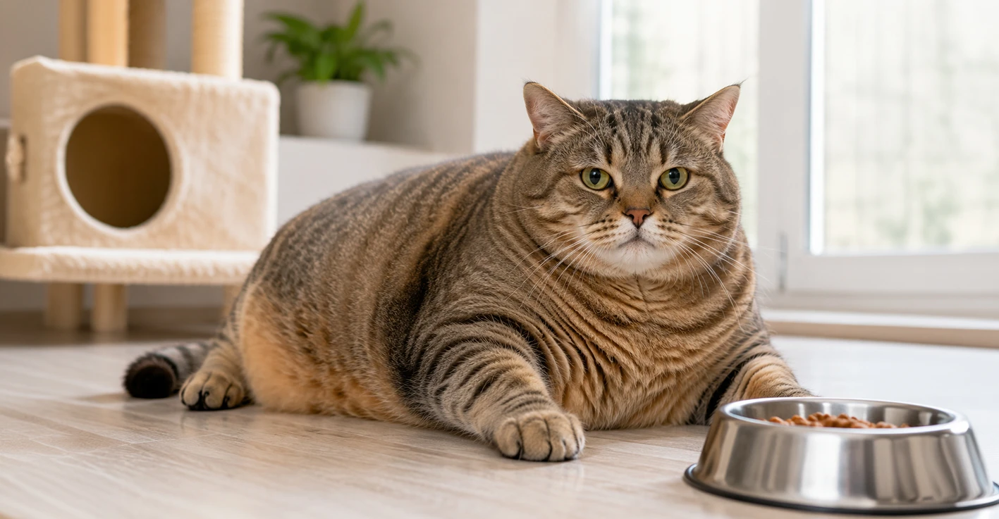 Obesità nel gatto