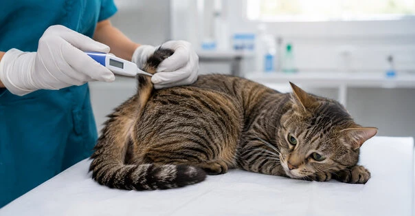 Febbre nel gatto
