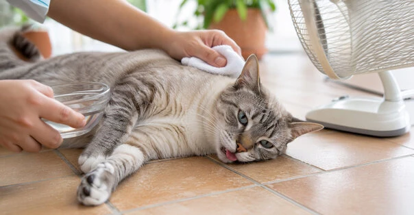 Colpo di calore nel gatto