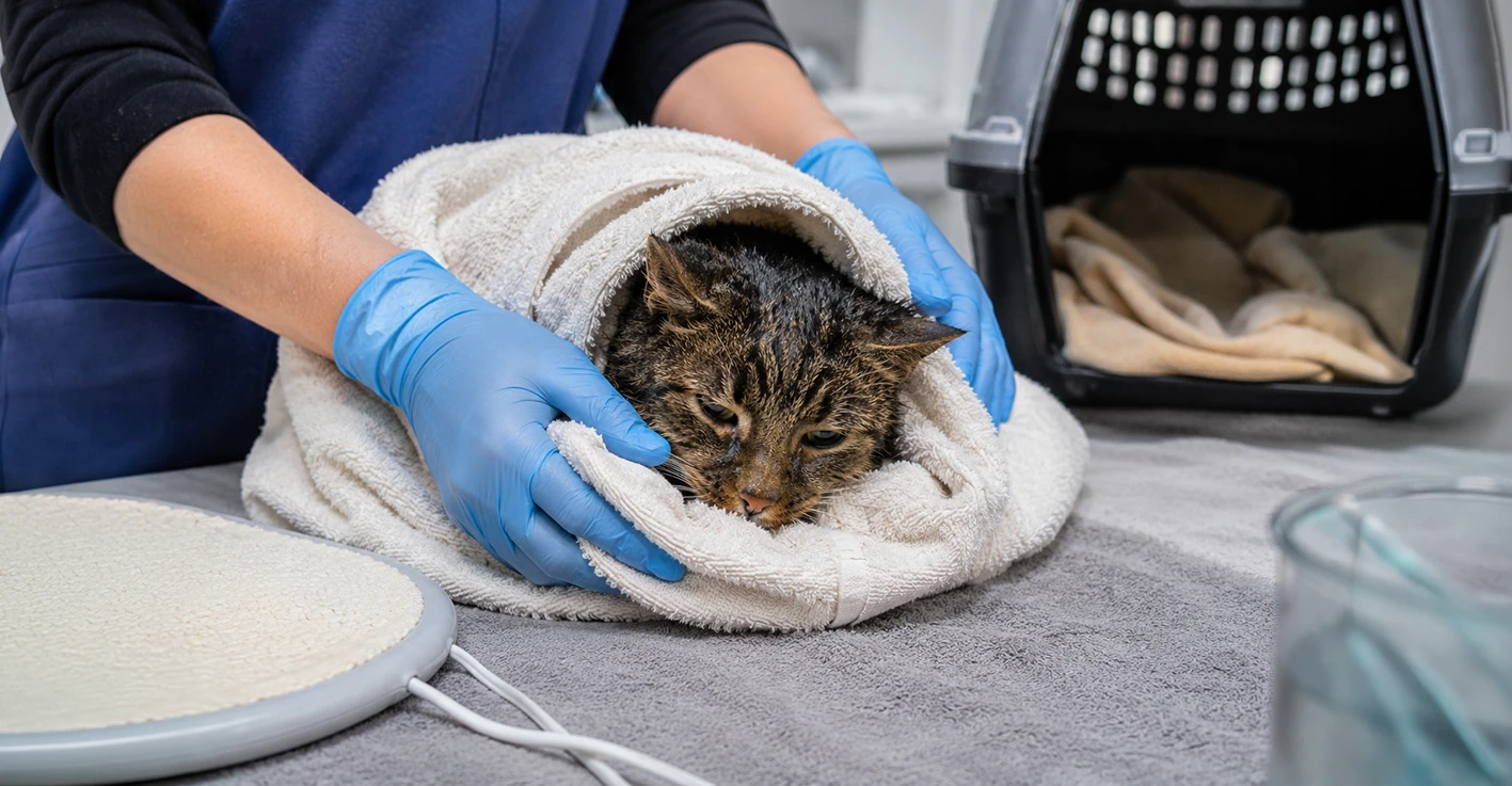 Ipotermia acuta nel gatto