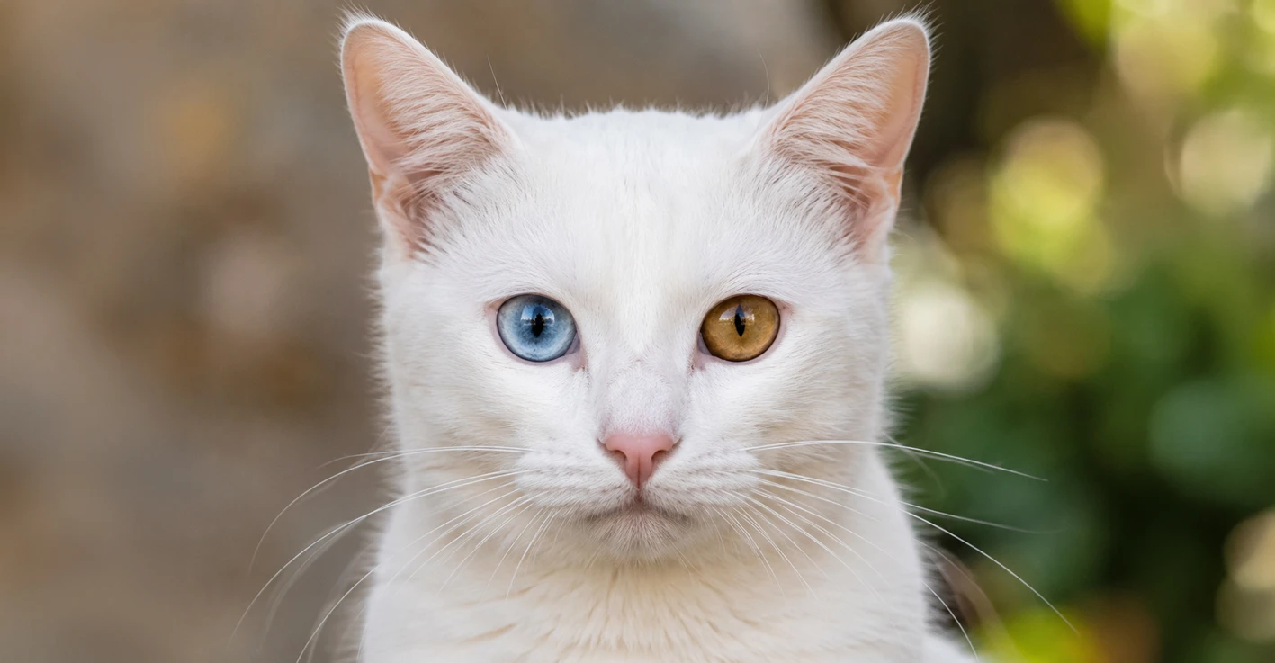 L'eterocromia nei gatti